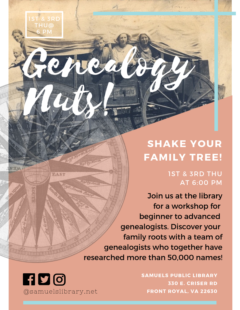 Genealogy Nuts Flyer