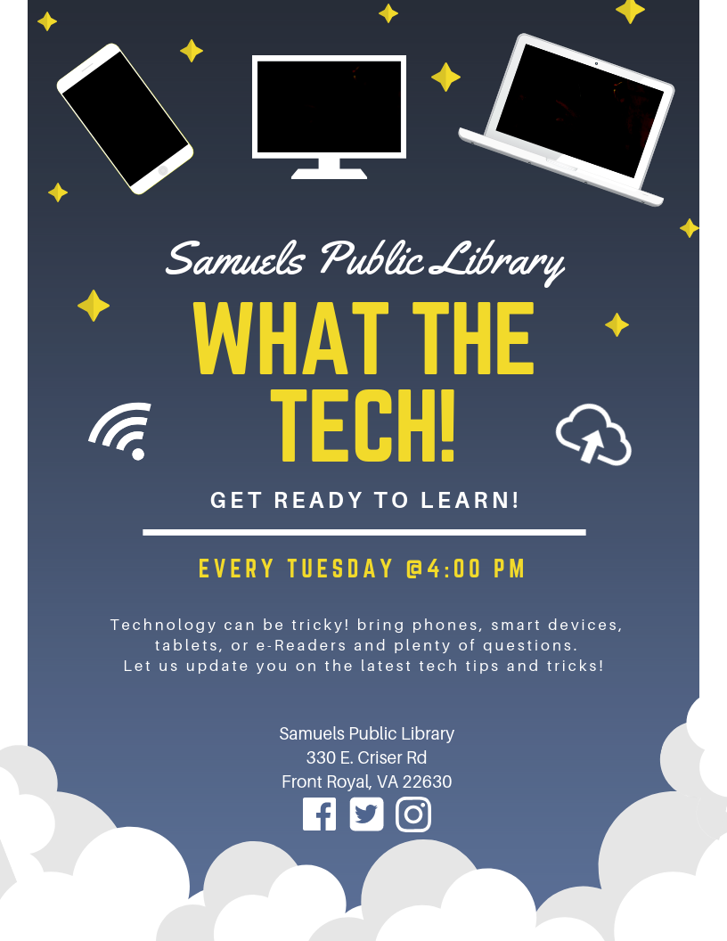 What the Tech! Flyer
