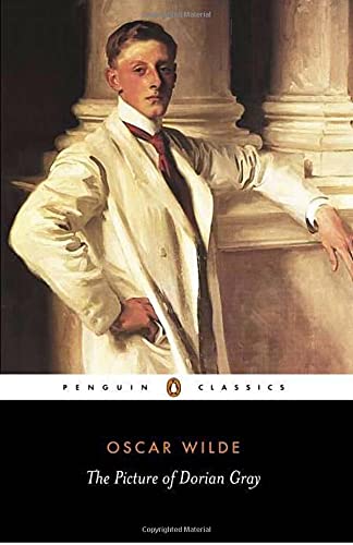 book cover for the Picture of Dorian Gray