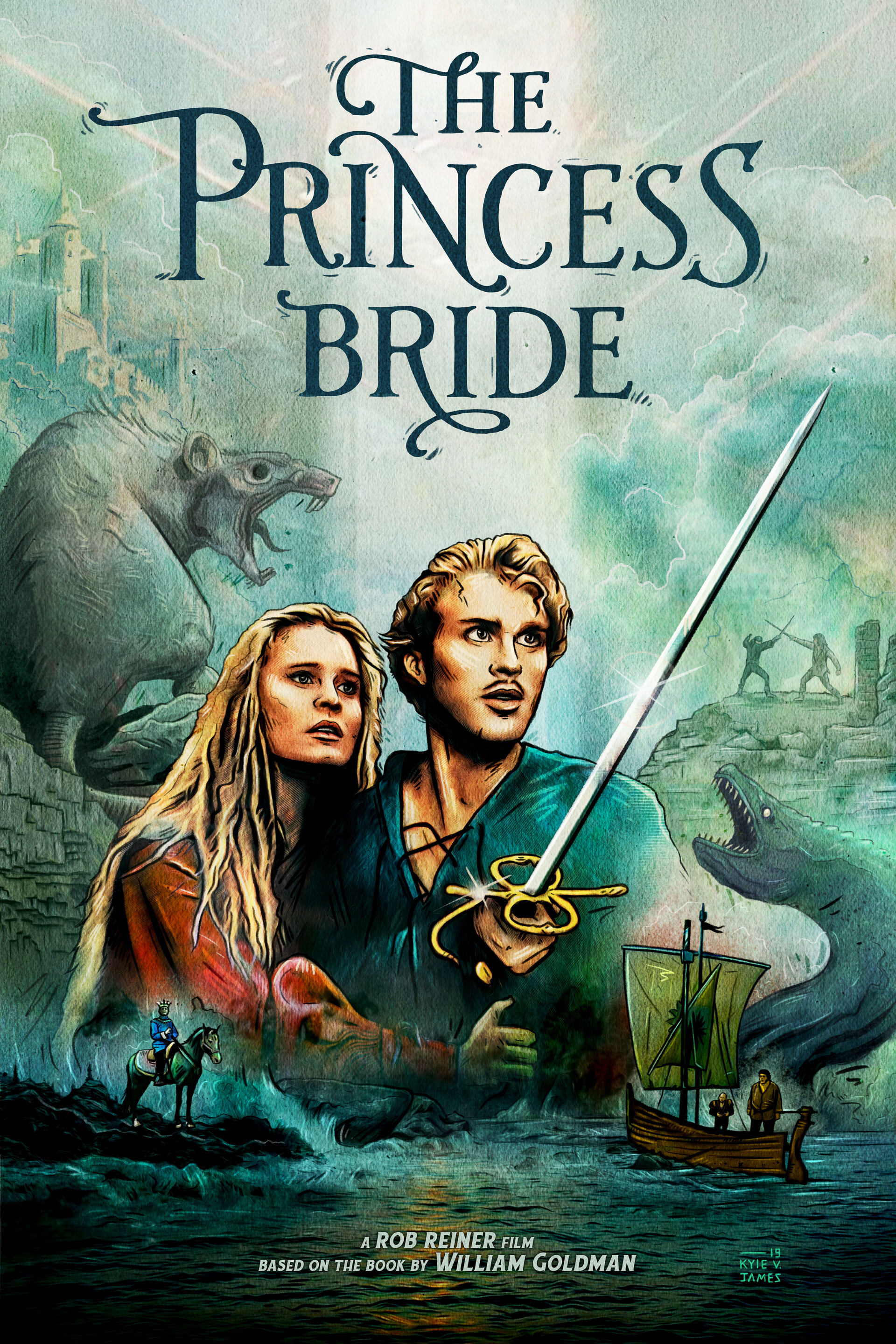 movie poster for the princess bride