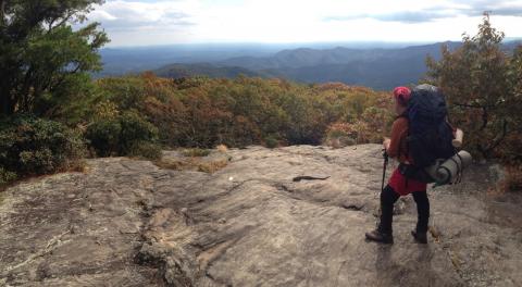 Picture of Jeff Ryan on Blood Mountain