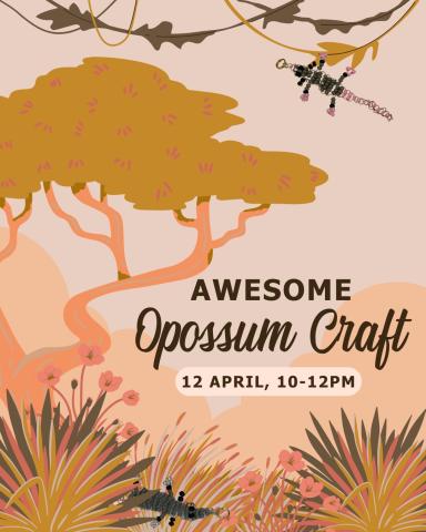 opossums hiding in trees/bushes 