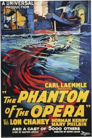 Phantom of the Opera 1925 poster