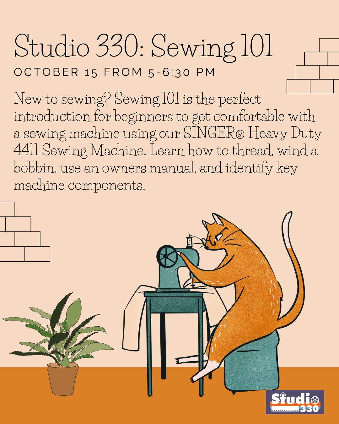 Sewing Cat