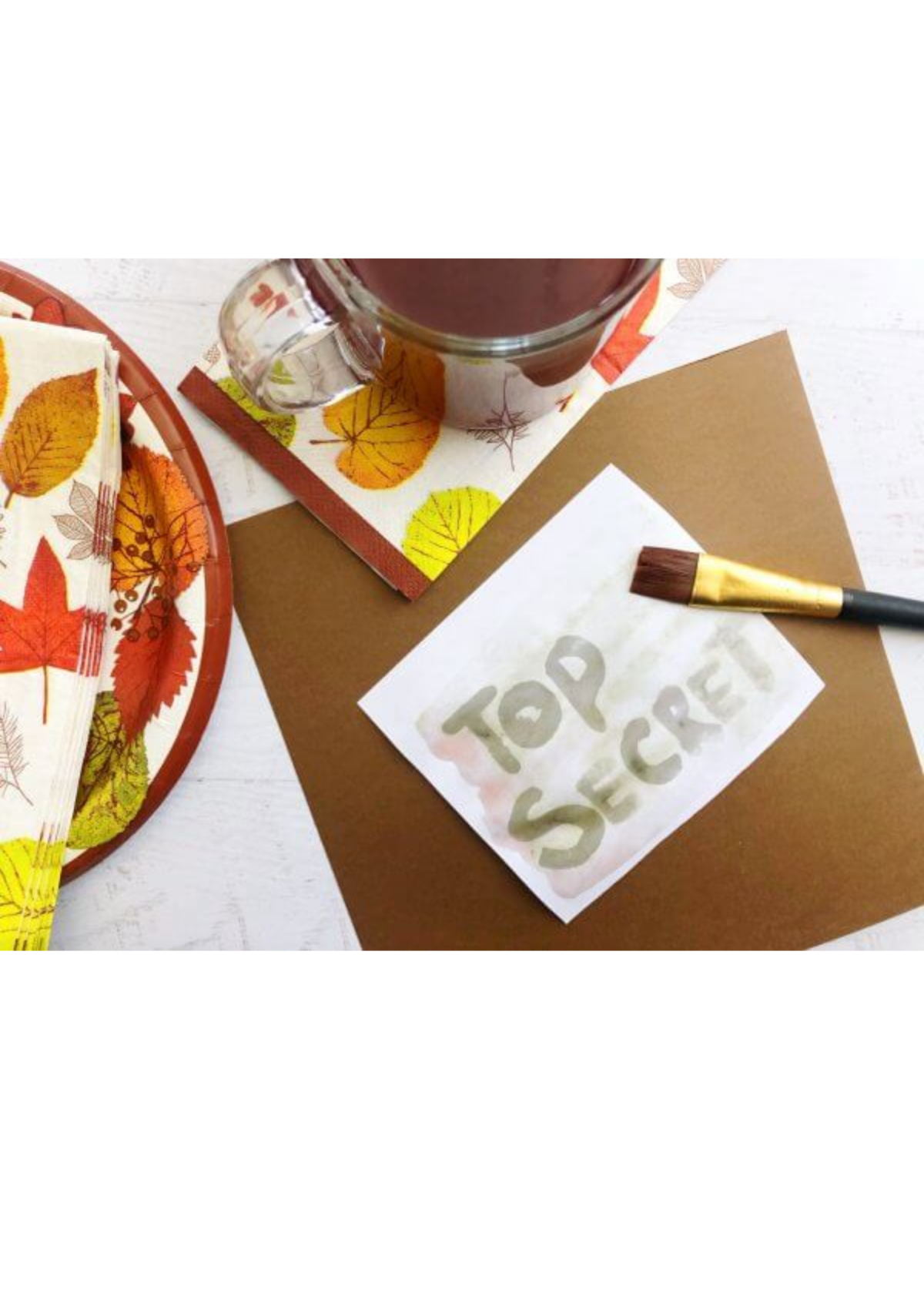 top secret code, paintbrush, 