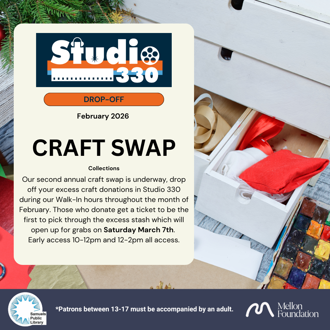 Various craft supplies.